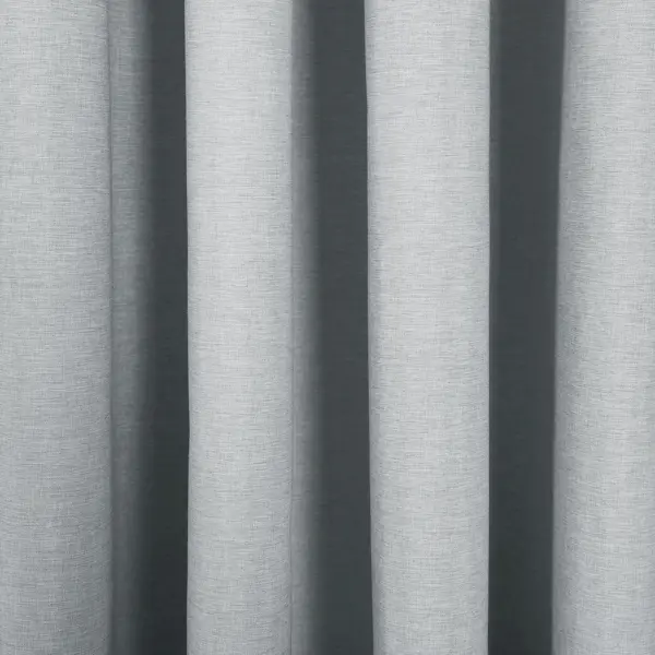 Штора на ленте Flax 200x300 см цвет светло-серый