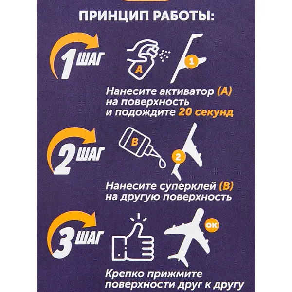 Клей универсальный Sormat MDF KIT 435 35 гр + 200 мл