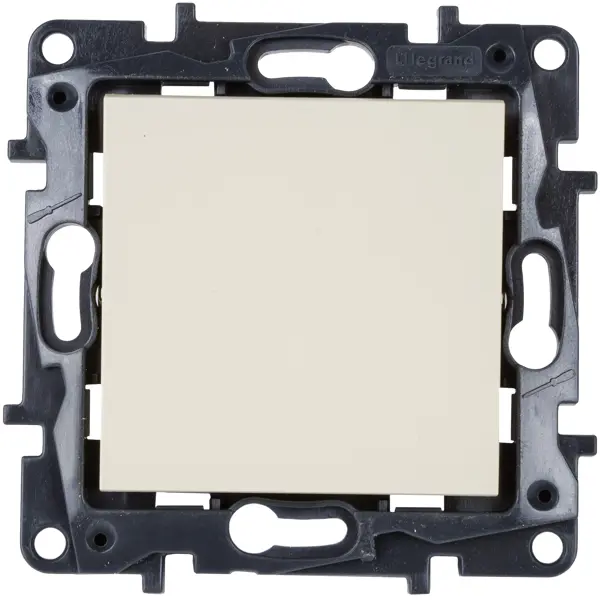 Переключатель перекрёстный одноклавишный - Legrand Structura - 10АХ 250В винтовые зажимы - слоновая кость