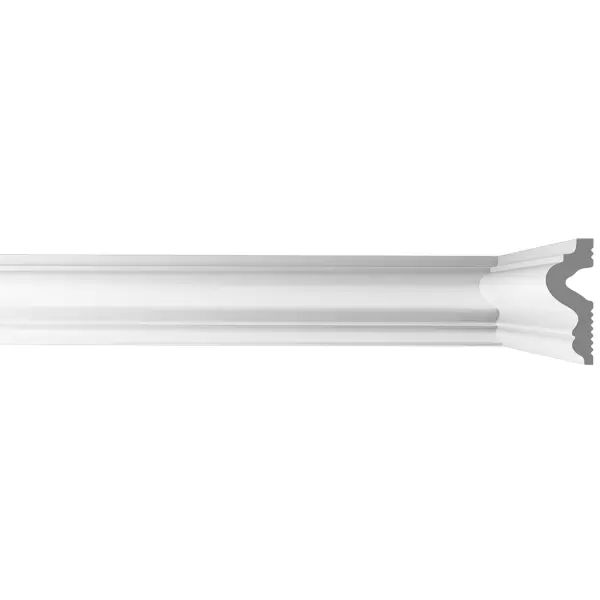 Молдинг потолочный полистирол ударопрочный Bello Deco XPS М 10 белый 17x45x2000 мм