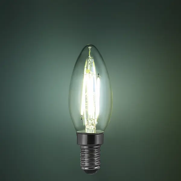 Лампа светодиодная Osram B E14 220/240 В 5 Вт свеча 600 лм холодный белый свет