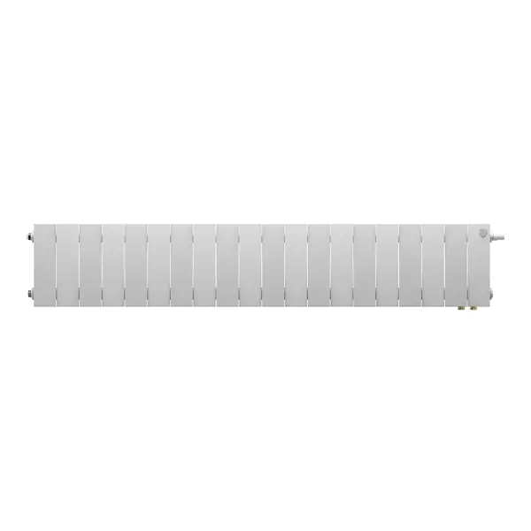 Радиатор секционный Royal Thermo PianoForte VDR80 200/10 20 секций нижнее правое подключение биметалл белый