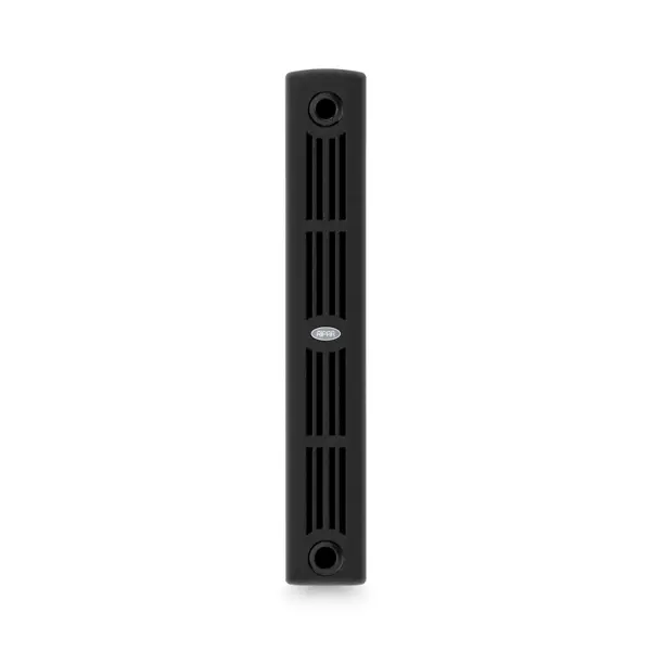 Радиатор секционный Rifar Supremo S50004RAL9005 500/90 4 секции боковое подключение биметалл черный