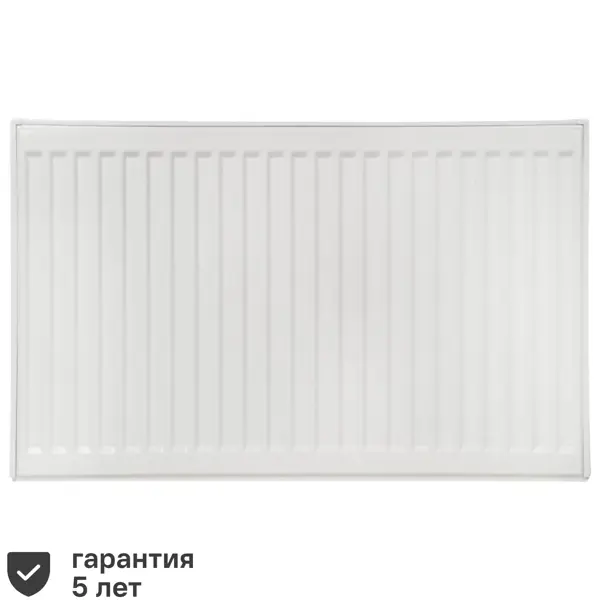 Радиатор панельный Ростерм 22 500x800 боковое подключение сталь белый