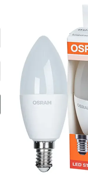 Лампа светодиодная Osram E14 9 Вт/865 холодный белый свет