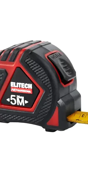 Рулетка Elitech HD 310402 с магнитным наконечником 5 м x 25 мм