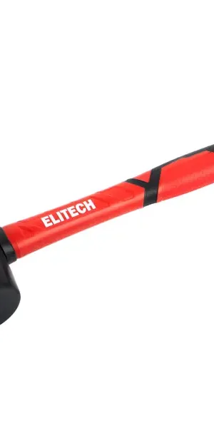 Киянка резиновая черная Elitech 610104 340 г