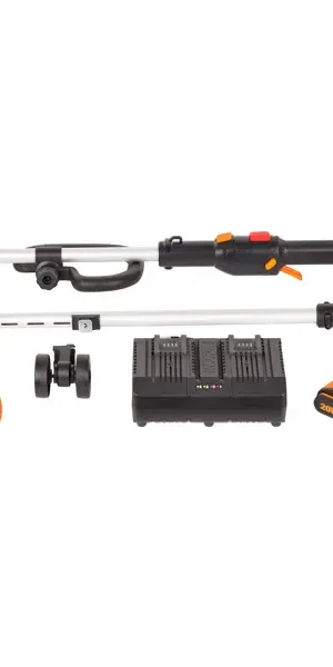 Триммер аккумуляторный Worx WP185E 40 В 2x2 Ач АКБ и ЗУ входит в комплект