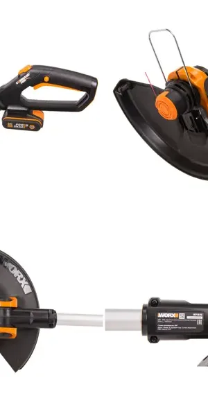 Триммер аккумуляторный Worx WP164E 20 В 1x2 Ач АКБ и ЗУ входит в комплект