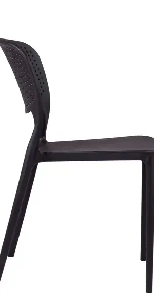Стул Todo STT-02-03 46x45x42 см ножки ПВХ/черный сиденье полипропилен цвет черный