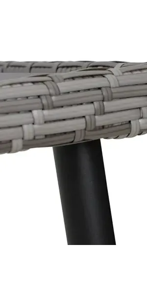 Садовый стол Zena 153x94x10 серый