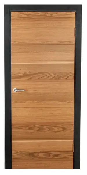 Дверь межкомнатная глухая Loft 60x200 см шпон цвет дуб рустик без замка, без петель