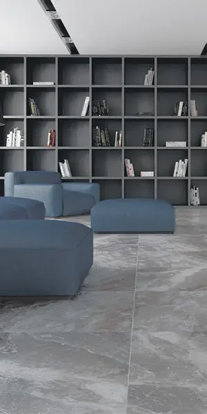 Глазурованный керамогранит Grasaro Marble G-2991.MR/S1 60x120 см 1.44 м² матовый цвет серый
