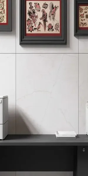 Глазурованный керамогранит Estima Melody МО104 60x120x1 см 1.44 м² неполированный цвет бежево-белый