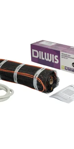 Нагревательный мат для теплого пола Dilwis 2.5 м2 500 Вт