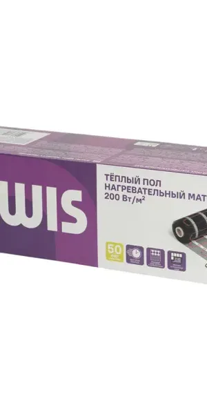 Нагревательный мат для теплого пола Dilwis 2.5 м2 500 Вт