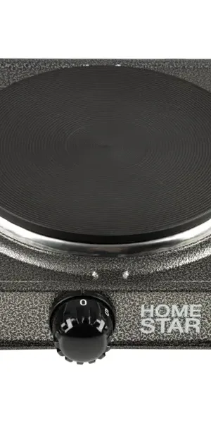 Электрическая настольная плита HomeStar HS-1102 24.6 см 1 конфорка цвет серый