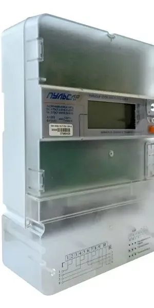 Счетчик электроэнергии RS-485 трехфазный трехтарифный электронный 60 А