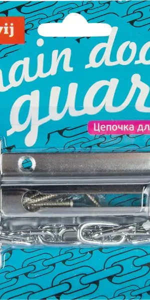 Цепочки дверные 60x110 мм цвет хром
