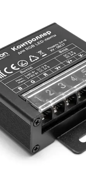 Контроллер 12-24 В 240 Вт пульт до 15 м ленты IP20
