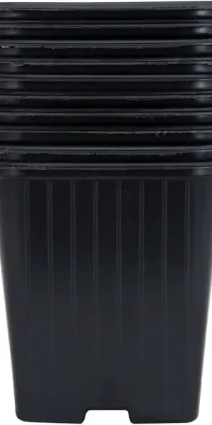 Горшок для рассады квадратный 9x9x9.5 см 10 шт.