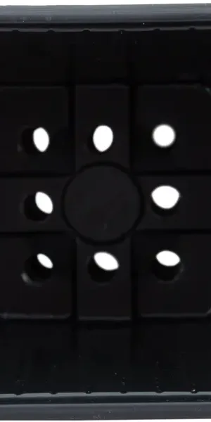 Горшок для рассады квадратный 9x9x9.5 см 10 шт.