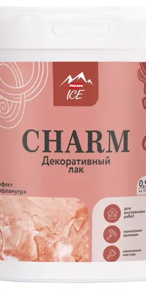 Лак декоративный Parade ICE Charm 0.9 л цвет золото
