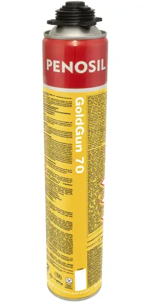 Пена монтажная профессиональная Penosil GoldGun 52 летняя 880 мл