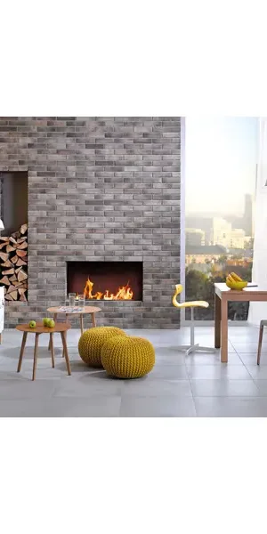 Плитка клинкерная Cerrad Loft brick pepper серый 0.6 м²