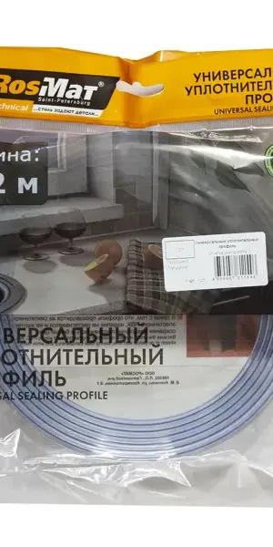 Профиль пристенный гибкий 320x2.8 см пластик цвет прозрачный