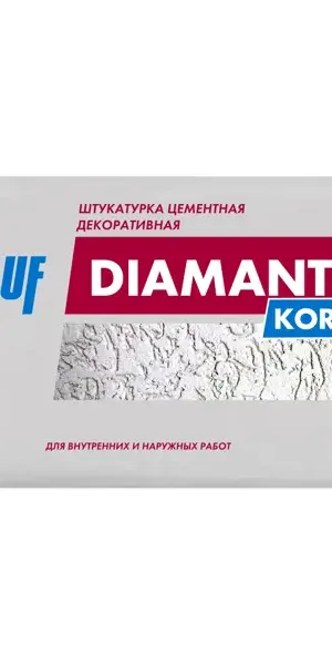 Штукатурка декоративная Knauf Диамант короед 1.5 мм 25 кг