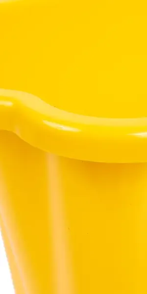 Ведро прямоугольное Idea 9.5 л пластик цвет жёлтый