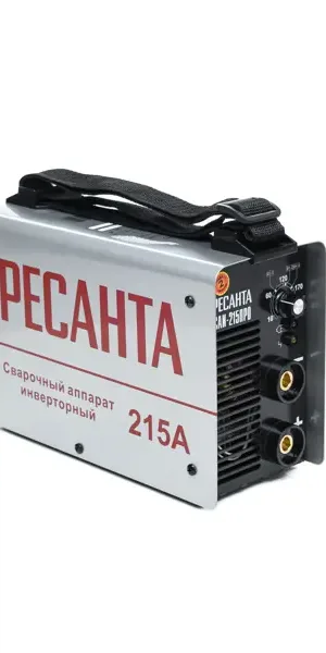 Сварочный аппарат инверторный Ресанта САИ-215ПРО, 220 А, до 5 мм