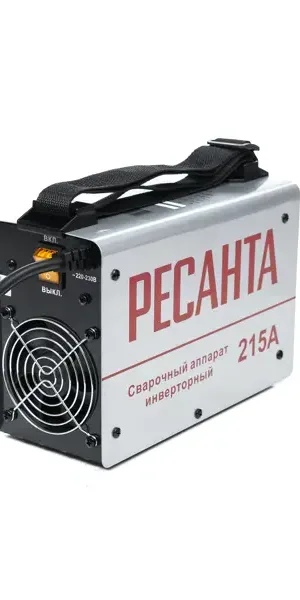 Сварочный аппарат инверторный Ресанта САИ-215ПРО, 220 А, до 5 мм