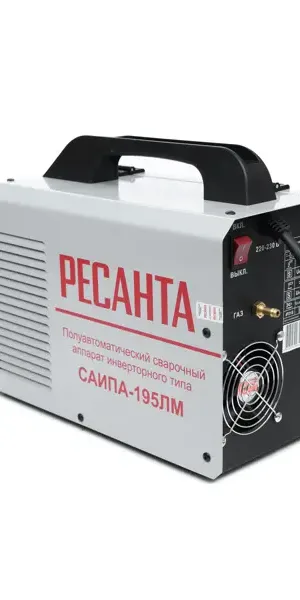 Сварочный полуавтомат инверторный Ресанта САИПА195ЛМ, 200 А, до 5 мм