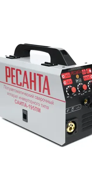 Сварочный полуавтомат инверторный Ресанта САИПА195ЛМ, 200 А, до 5 мм