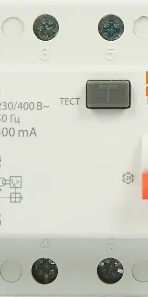 УЗО Tdm Electric ВД1-63 4P 40 A 300 мА 4.5 кА AC SQ0203-0037