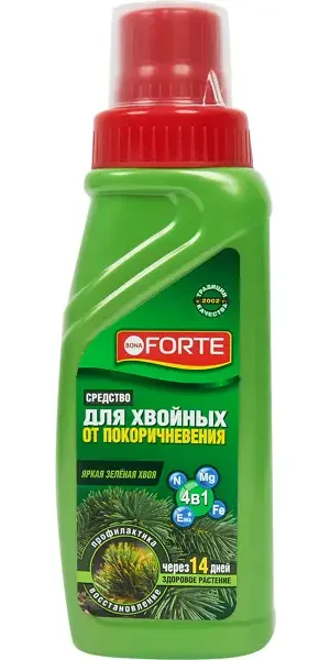 Средство BonaForte 4 в1 от покоричневения хвои 285 мл
