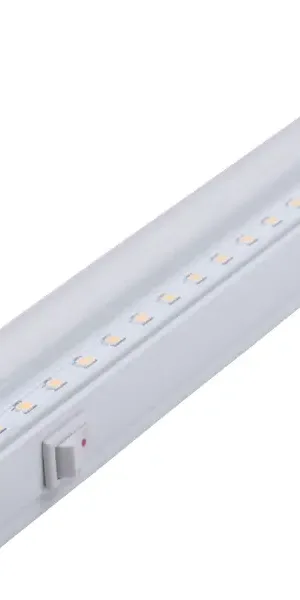 Фитосветильник линейный светодиодный TDM Electric 543мм 9Вт 230В с выключателем влагостойкий красно-синий спектр розовый свет