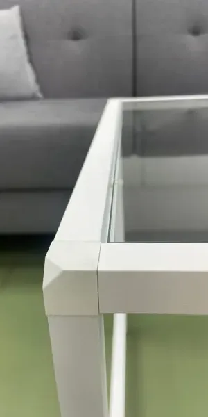 Коннектор для штанги Лофт Bevel 3 алюминий цвет белый