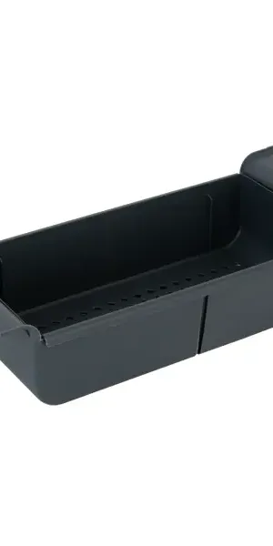 Сушилка на мойку раздвижная Vidage 51.1x10.5x17.6 см пластик цвет чёрный
