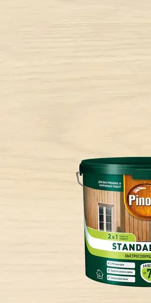Антисептик Pinotex Standard Plus полуматовый береза 2.5 л