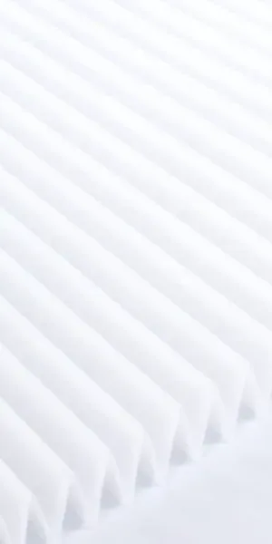 Штора плиссе LY-PB01 90x190 см текстиль белые