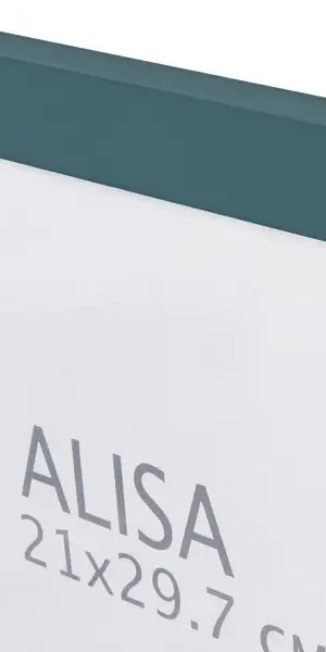 Рамка Inspire Alisa 21x29.7 см МДФ цвет бирюзовый