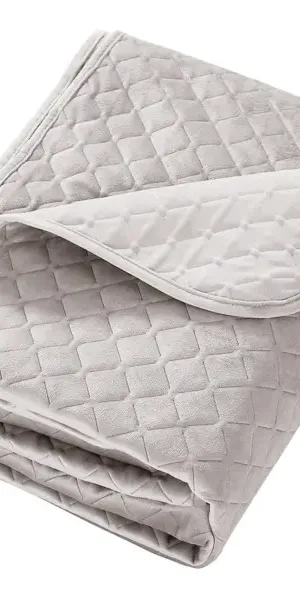 Покрывало Velvet 200x220 см полиэстер цвет бежевый
