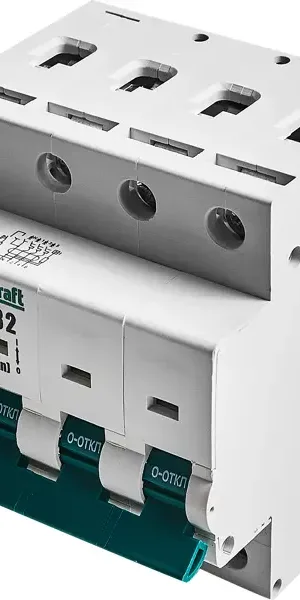 Дифференциальный автомат Dekraft АВДТ 3P N C32 А 30 мА 6 кА C16215DEK