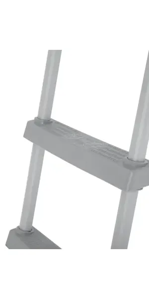 Лестница для бассейна Bestway пластик 107x42 см цвет серебристый
