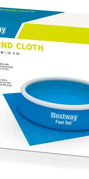 Подложка для бассейна Bestway 58003 полиэтилен 488x488 см цвет синий