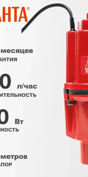 Насос садовый колодезный Ресанта НВ-22Н/10 10 м 1320 л/ч
