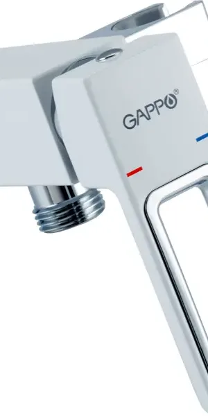 Гигиенический душ Gappo Eder GL7301-8, набор со смесителем, цвет белый хром